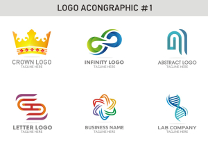 6 Modern Logo Template 1