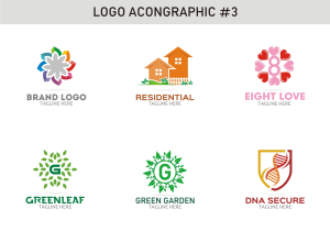6 Modern Logo Template 3