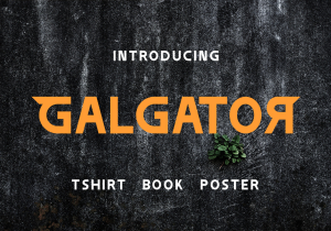 Galgator Bold Font